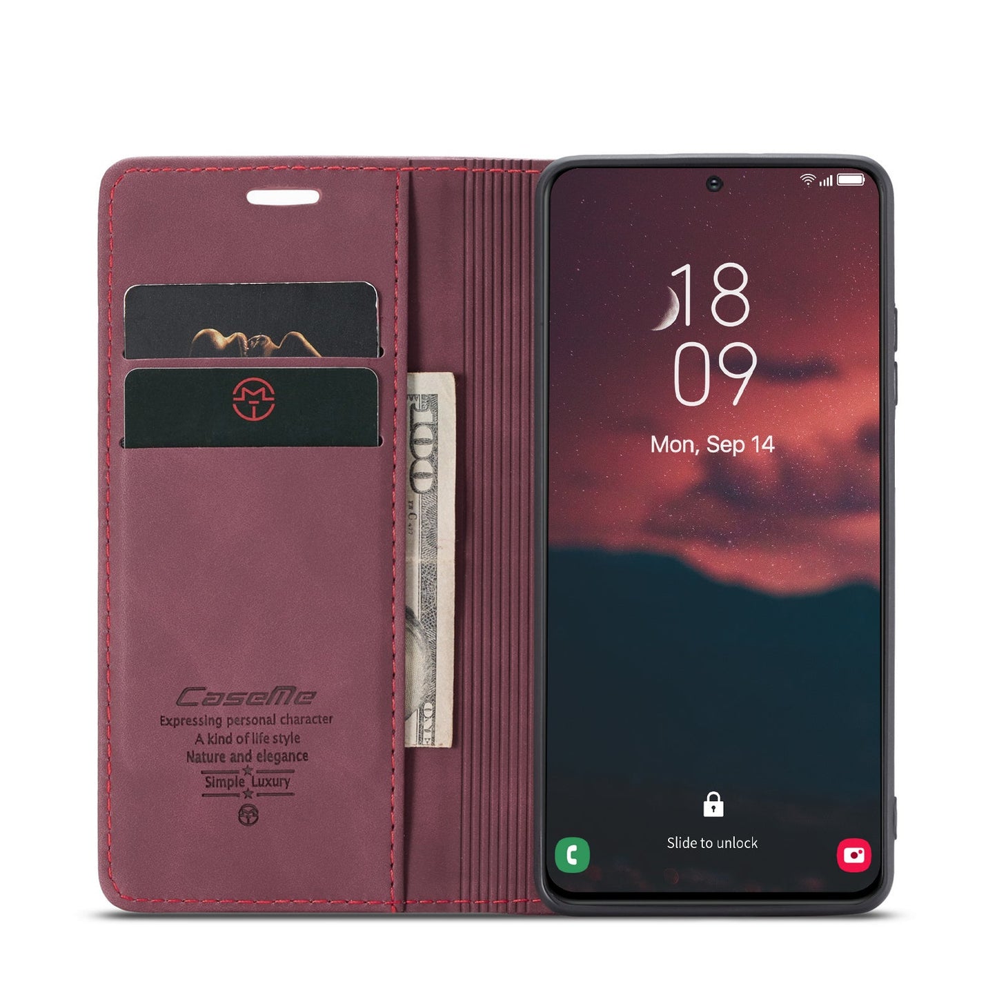 CaseMe Flip Wallet For Your Samsung S23
