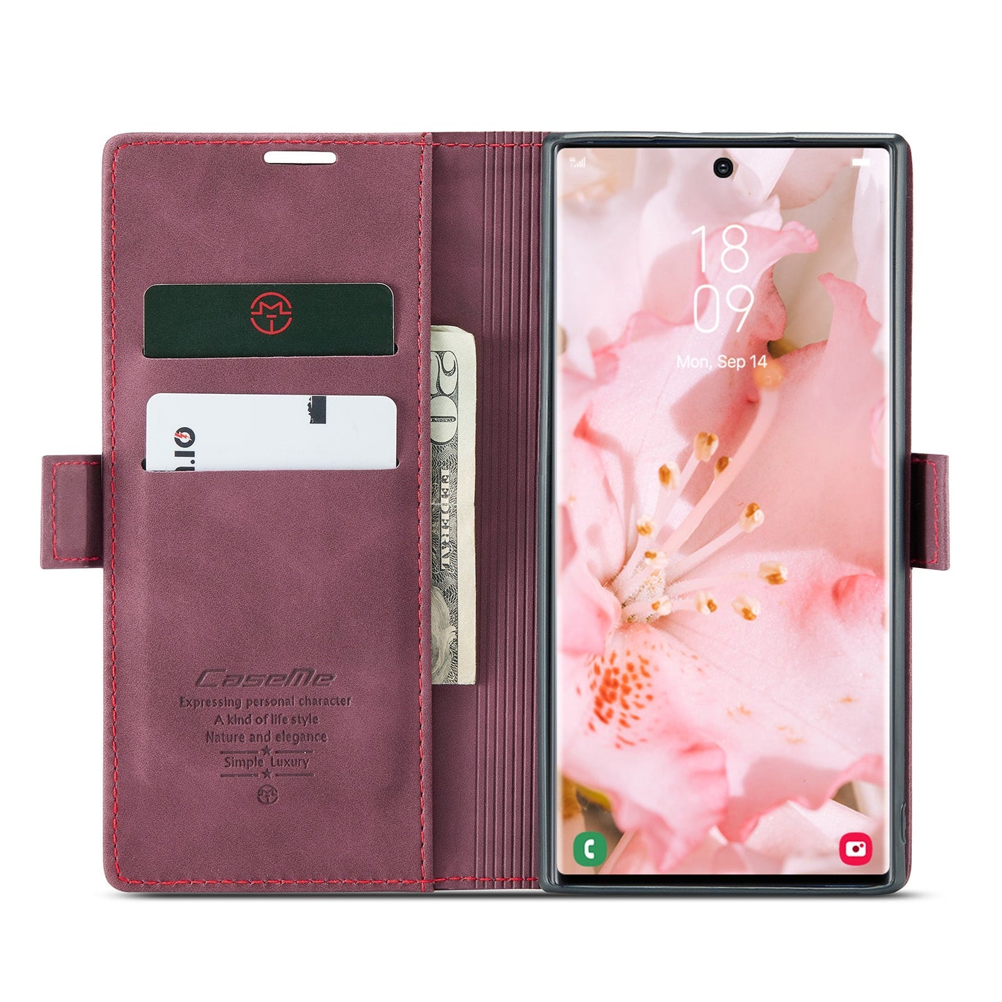CaseMe Flip Wallet For Your Samsung S23 Ultra