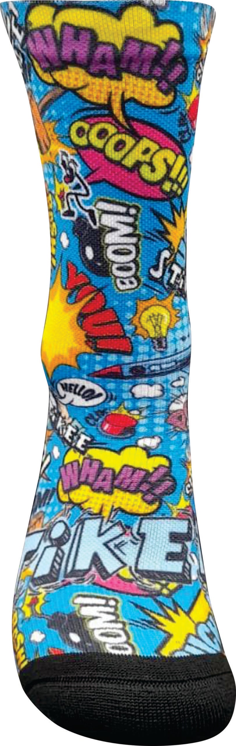 Stikee Cartoon Sock - Blue - Quikstix