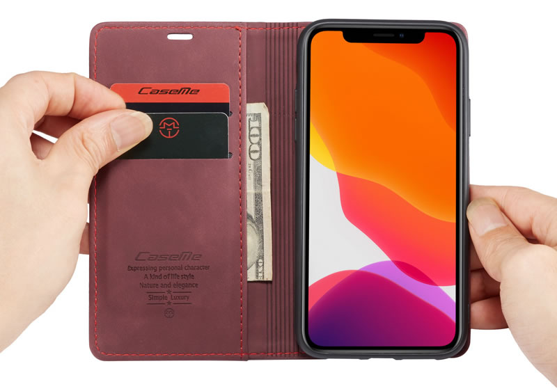 CaseMe Flip Wallet For Your iPhone XR