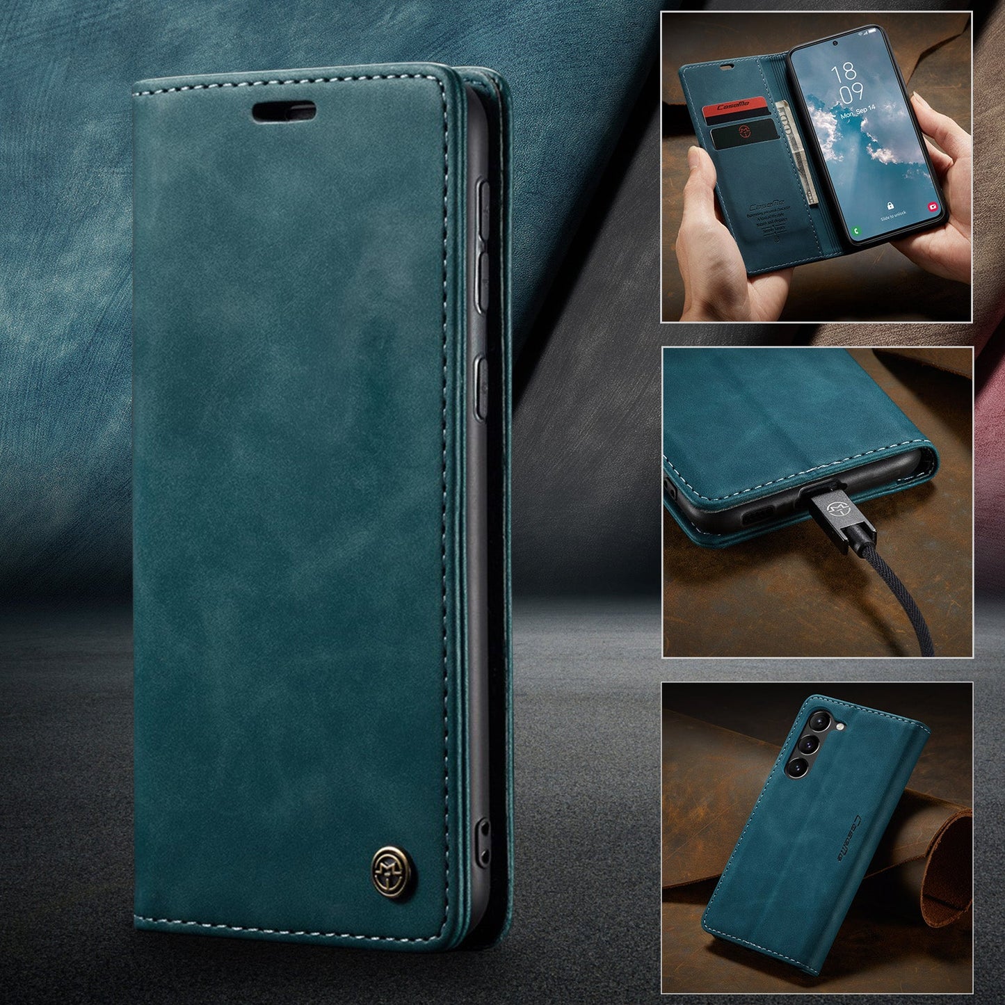 CaseMe Flip Wallet For Your Samsung S23