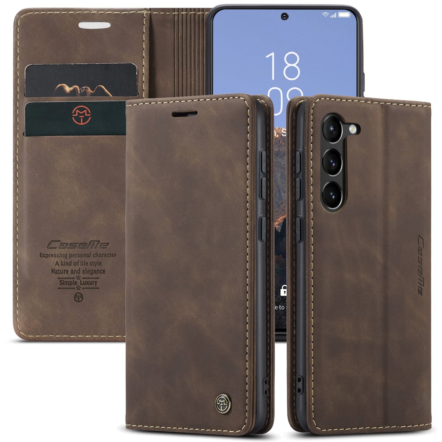 CaseMe Flip Wallet For Your Samsung S23
