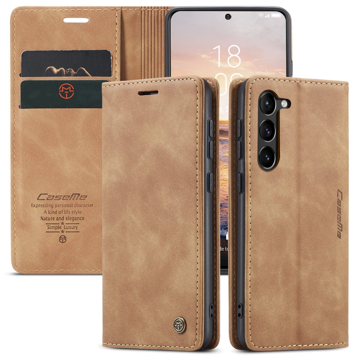 CaseMe Flip Wallet For Your Samsung S23