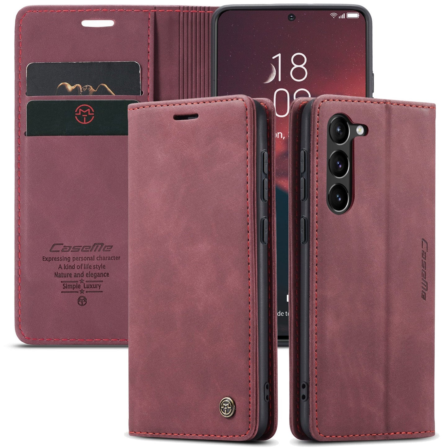 CaseMe Flip Wallet For Your Samsung S23