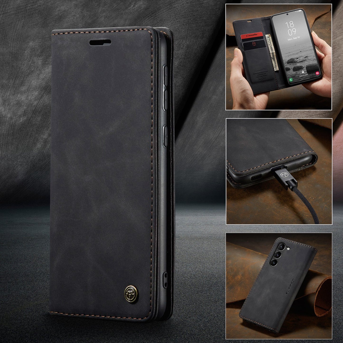 CaseMe Flip Wallet For Your Samsung S23