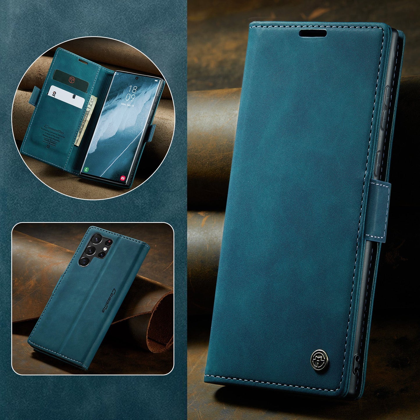 CaseMe Flip Wallet For Your Samsung S23 Ultra