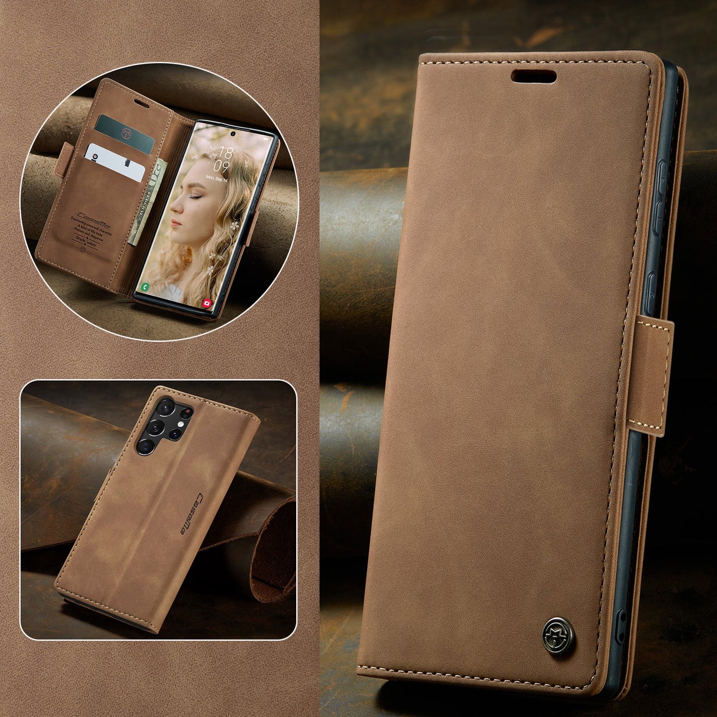 CaseMe Flip Wallet For Your Samsung S23 Ultra