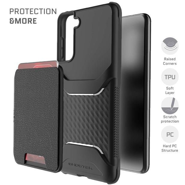 Ghostek Executive Wallet Case for Samsung S21