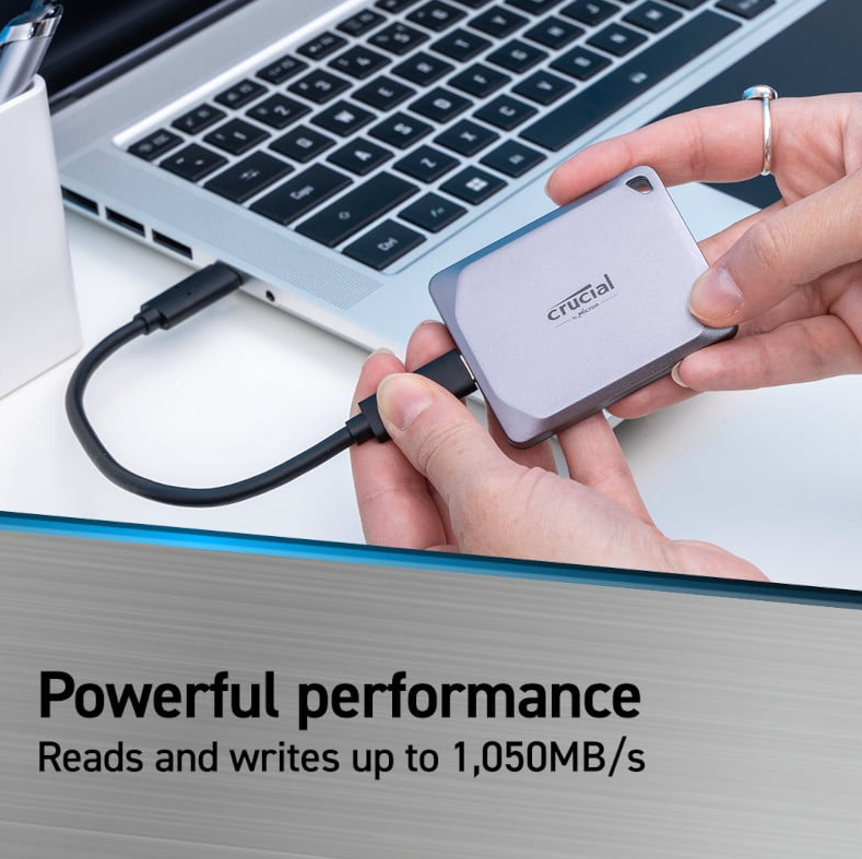 Crucial X9 Pro 4TB Type-C Portable SSD