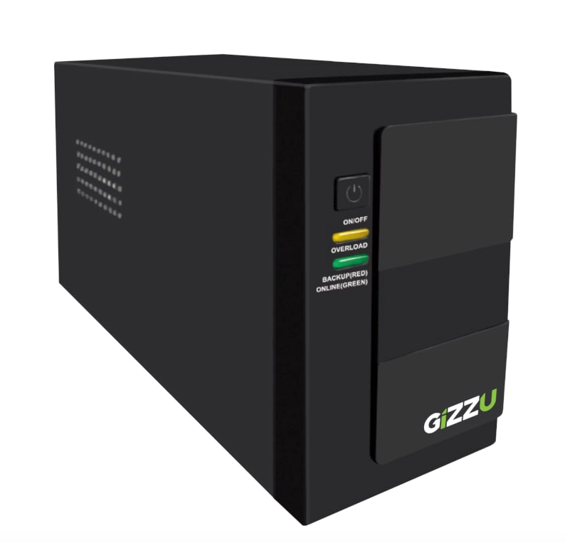 GIZZU 1000VA 1x Type-M 1x USB Com UPS