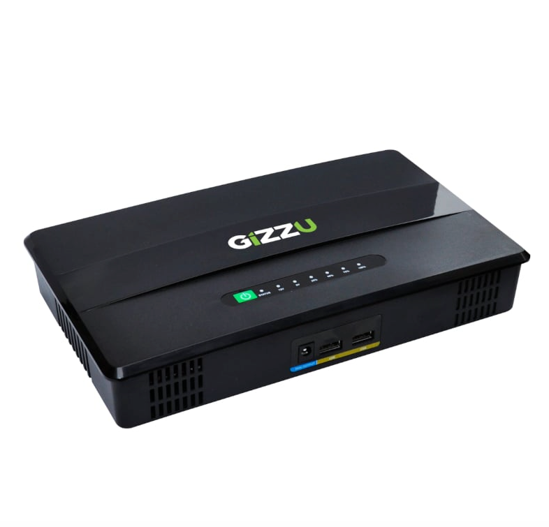 GIZZU 60W 65Wh 17600mAh Mini POE DC UPS Lithium