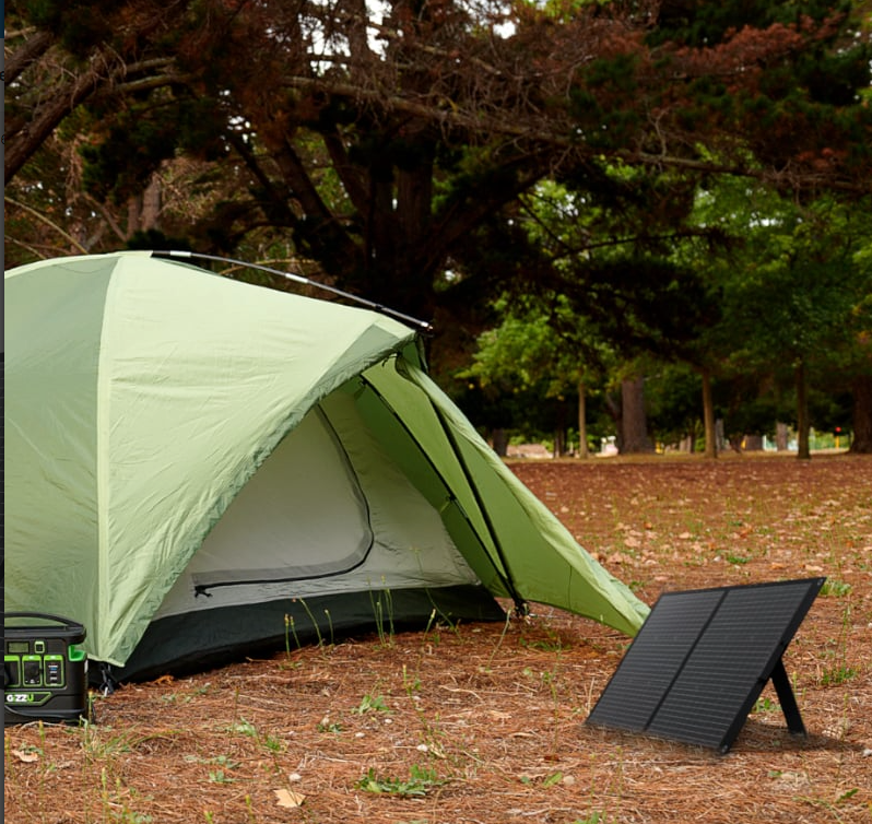 Gizzu 60W Universal Rugged Solar Panel