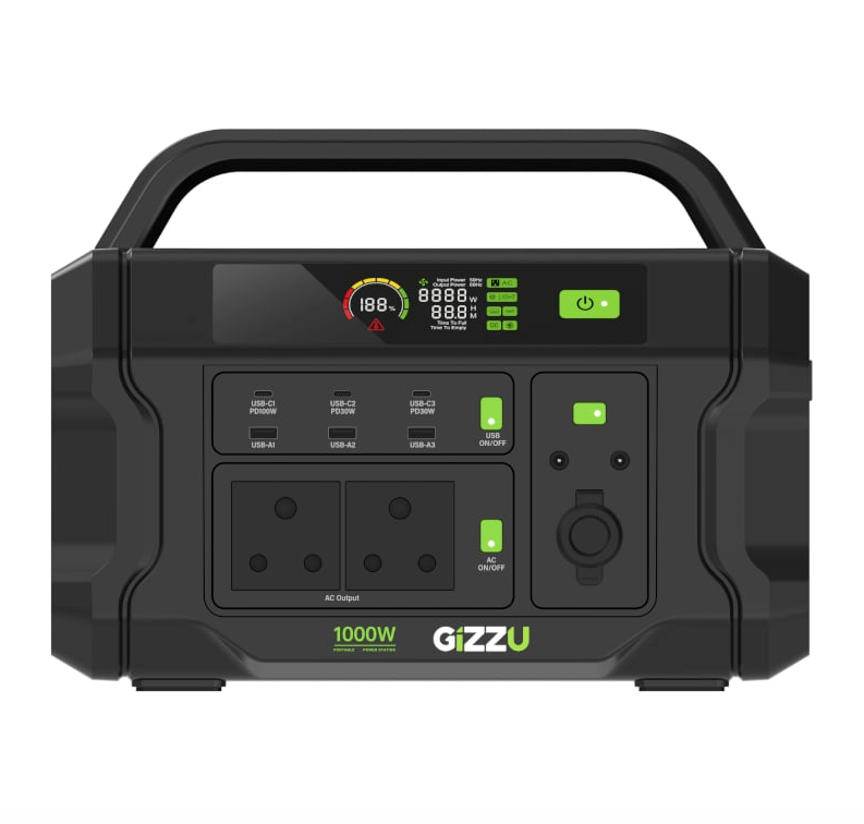 Gizzu Challenger PRO 1120Wh UPS Power Station