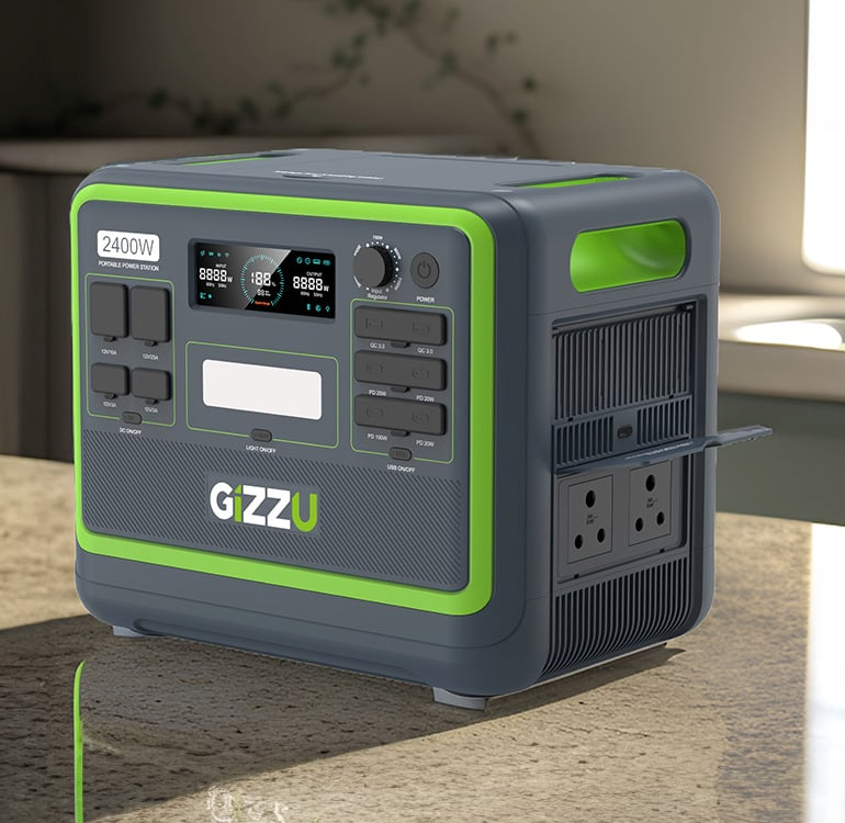 Gizzu Hero Pro 2048Wh UPS Power Station