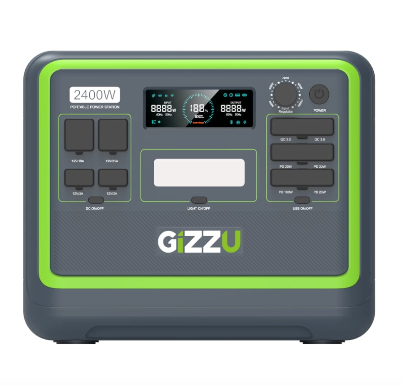Gizzu Hero Pro 2048Wh UPS Power Station