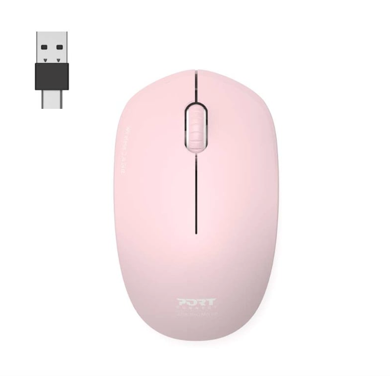 Port Connect MOUSE COLLECTION II WIRELESS Blush