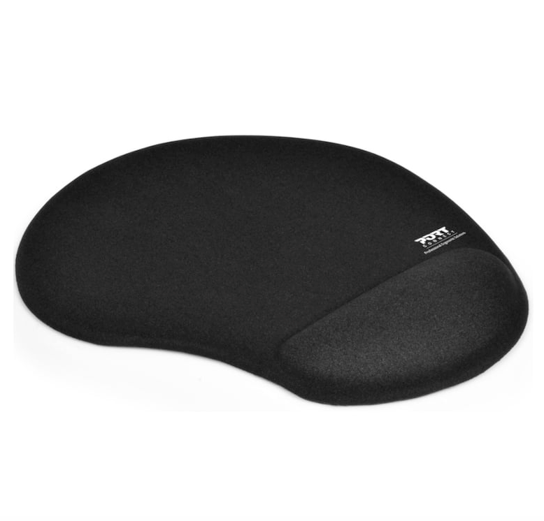 Port Ergonomic Gel Mouse Pad – Black