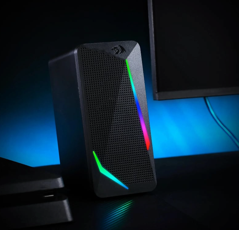 Redragon 2 Satellite RGB Gaming Speakers Waltz – Black