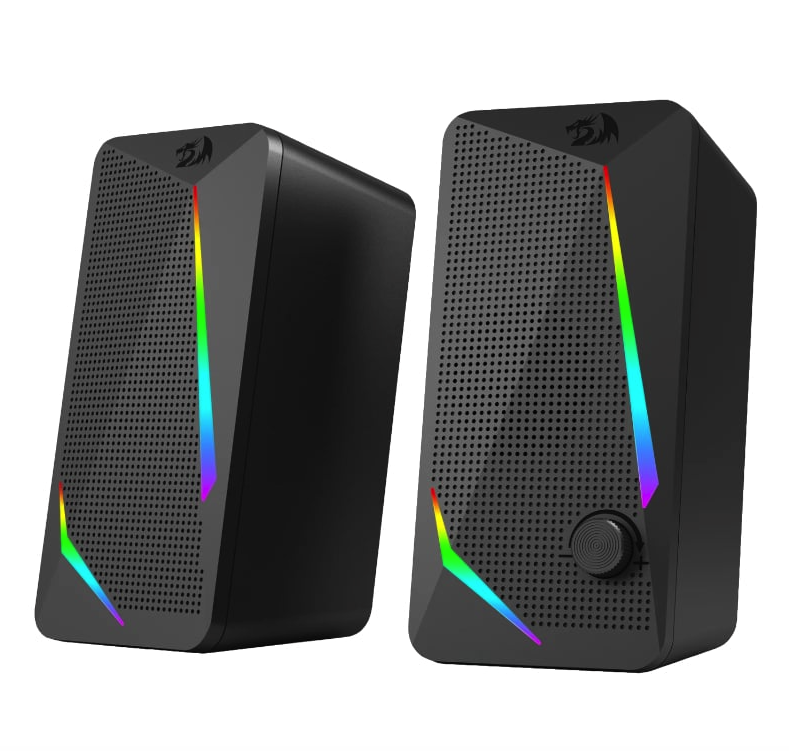 Redragon 2 Satellite RGB Gaming Speakers Waltz – Black