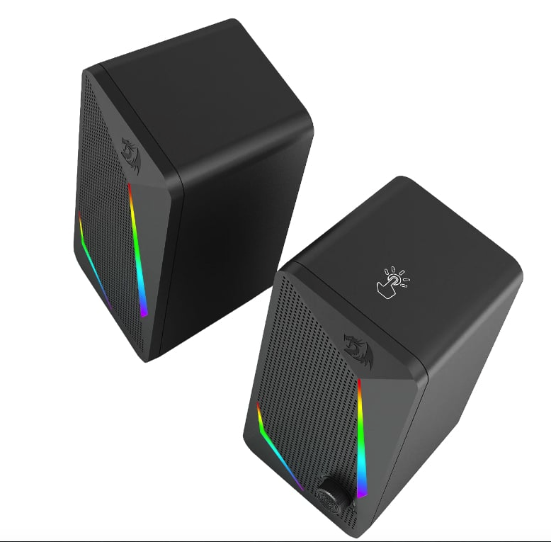 Redragon 2 Satellite RGB Gaming Speakers Waltz – Black