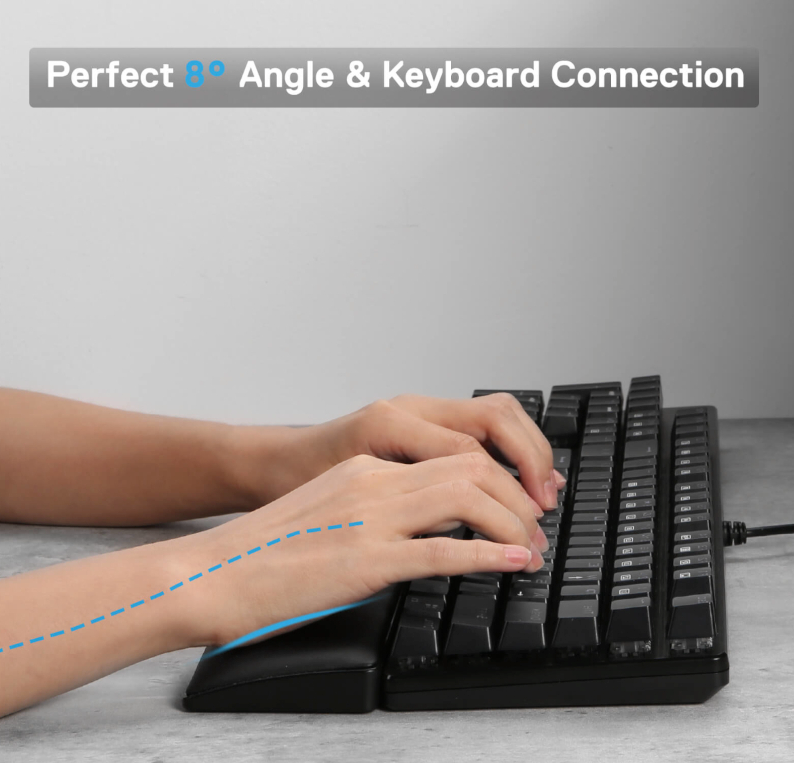 Redragon Meteor L Gaming Keyboard Wrist Pad 435x73x20mm