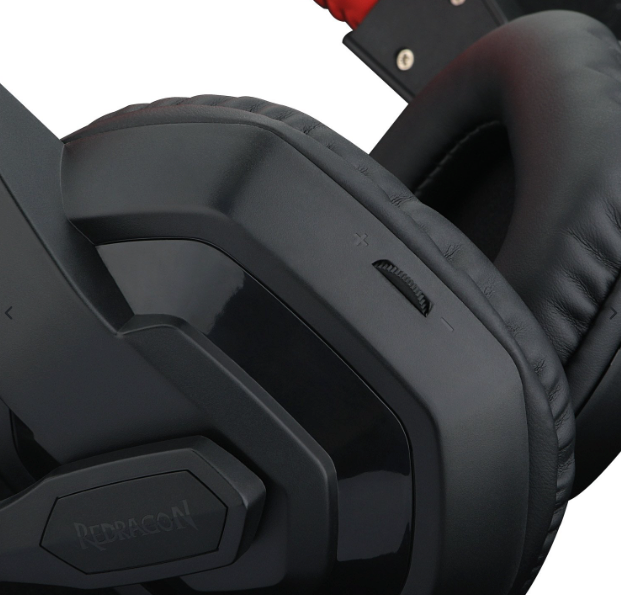 Redragon Over Ear ARES Aux Gaming Headset – Black