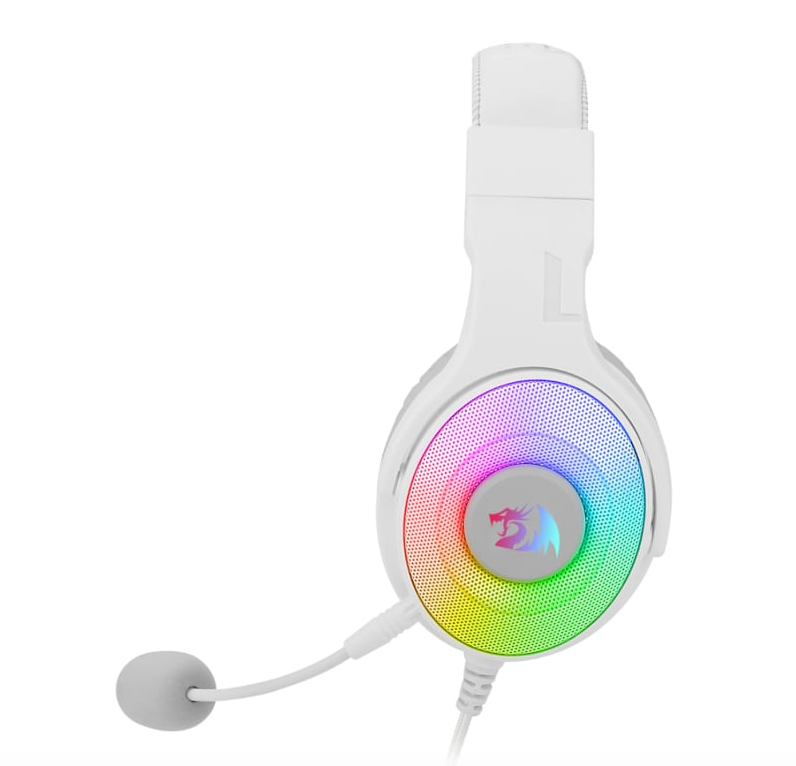 Redragon Over Ear Pandora Gaming Headset – White