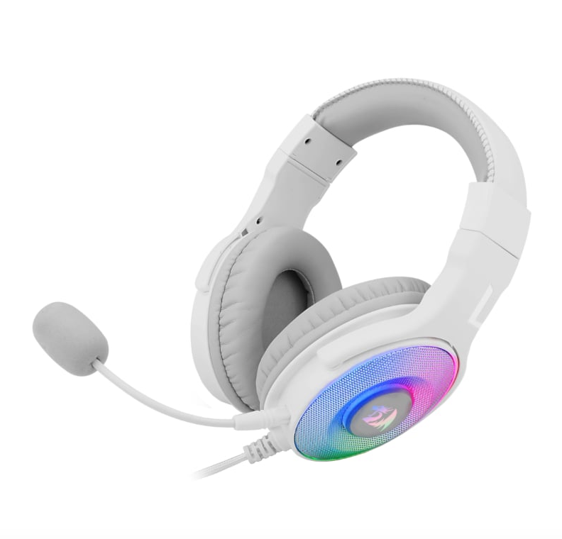 Redragon Over Ear Pandora Gaming Headset – White