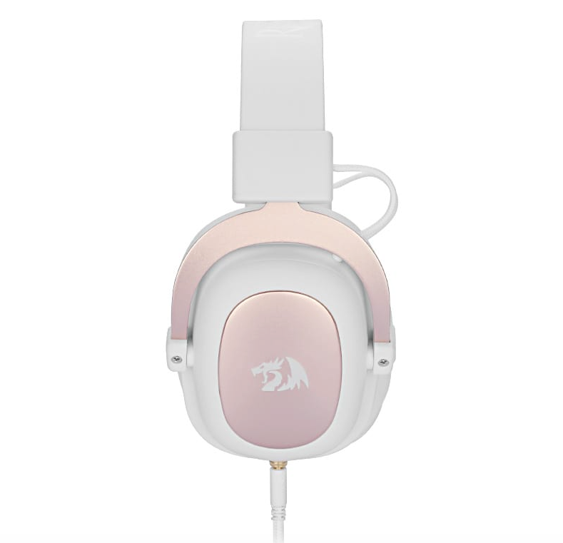 Redragon Over Ear Zeus 2 USB Wired Gaming Headset – White