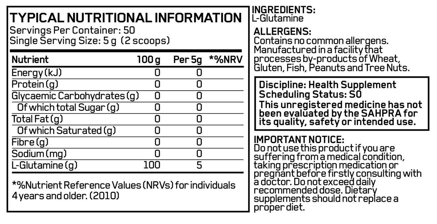 Alpha Sports Nutrition L-Glutamine