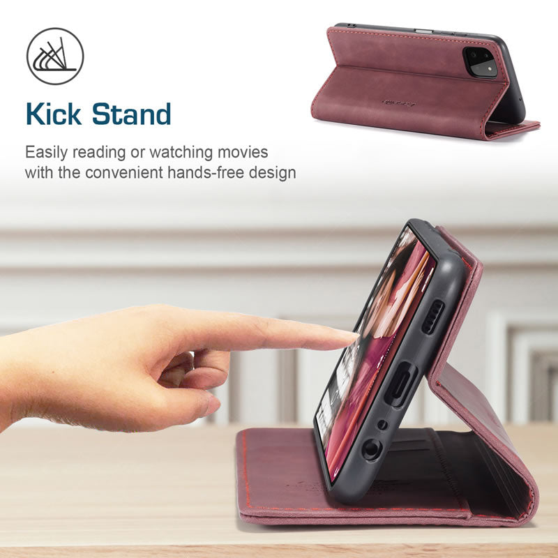 CaseMe Samsung A22 5G Flip Wallet Case