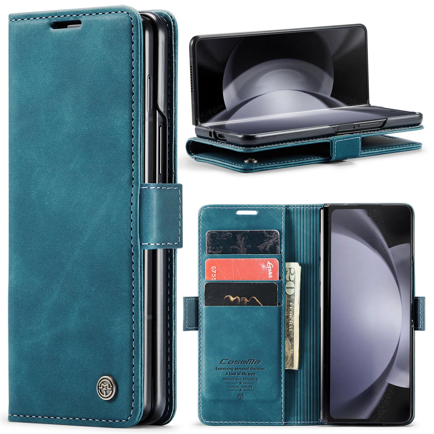 Caseme Flip Wallet For Samsung Z Fold 6