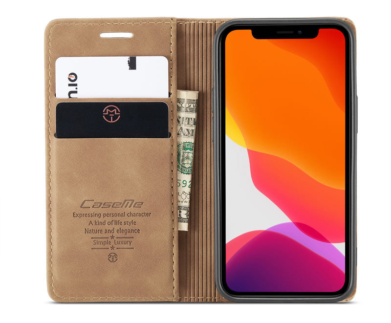 CaseMe iPhone 12 Flip Wallet Case