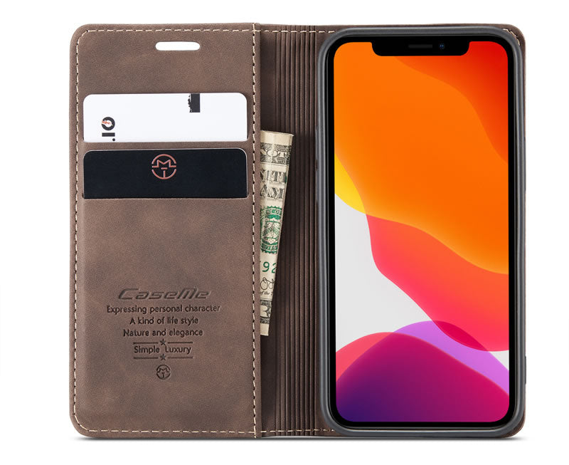 CaseMe iPhone 12 Flip Wallet Case