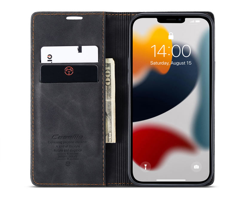 CaseMe iPhone 13 Mini Flip Wallet Case