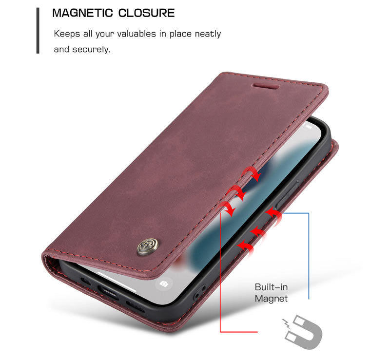 CaseMe iPhone 13 Pro Max Flip Wallet Case