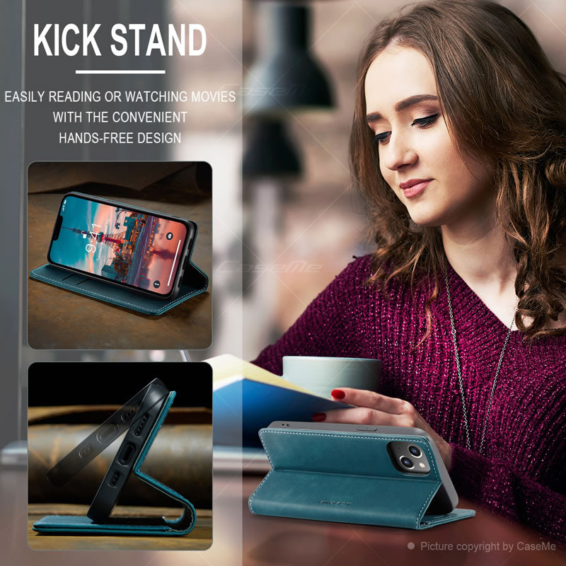 CaseMe iPhone 14 Flip Wallet
