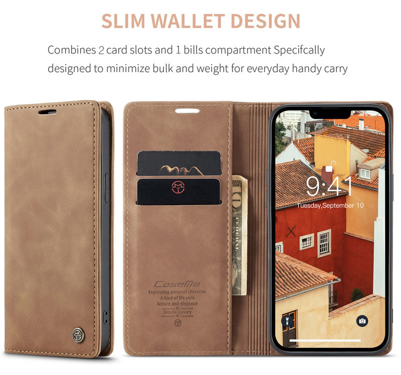 CaseMe iPhone 14 Flip Wallet