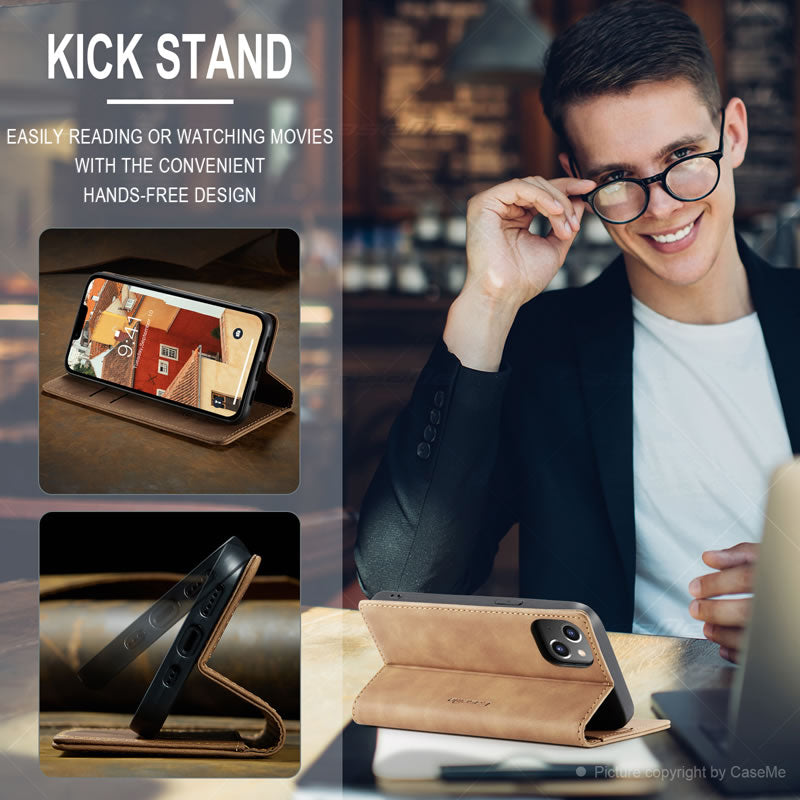 CaseMe iPhone 14 Flip Wallet
