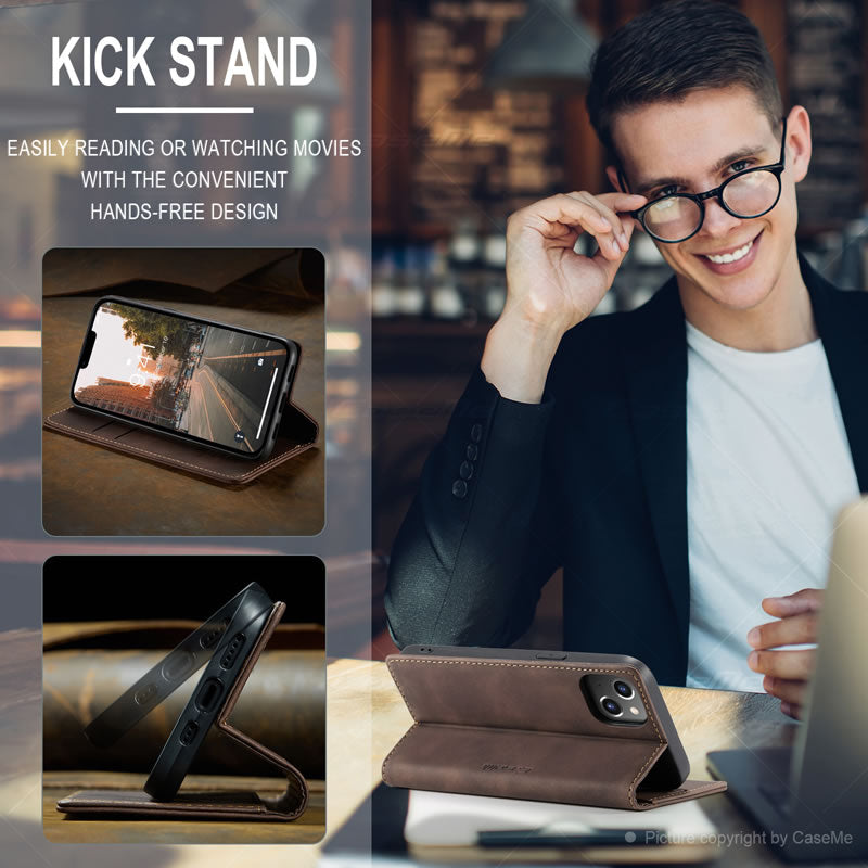 CaseMe iPhone 14 Flip Wallet