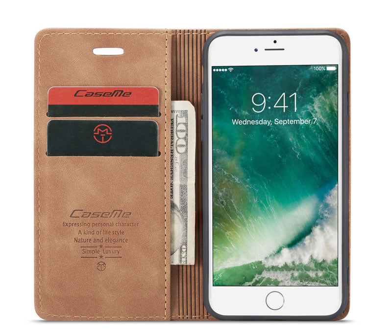 CaseMe Flip Wallet For Your iPhone SE