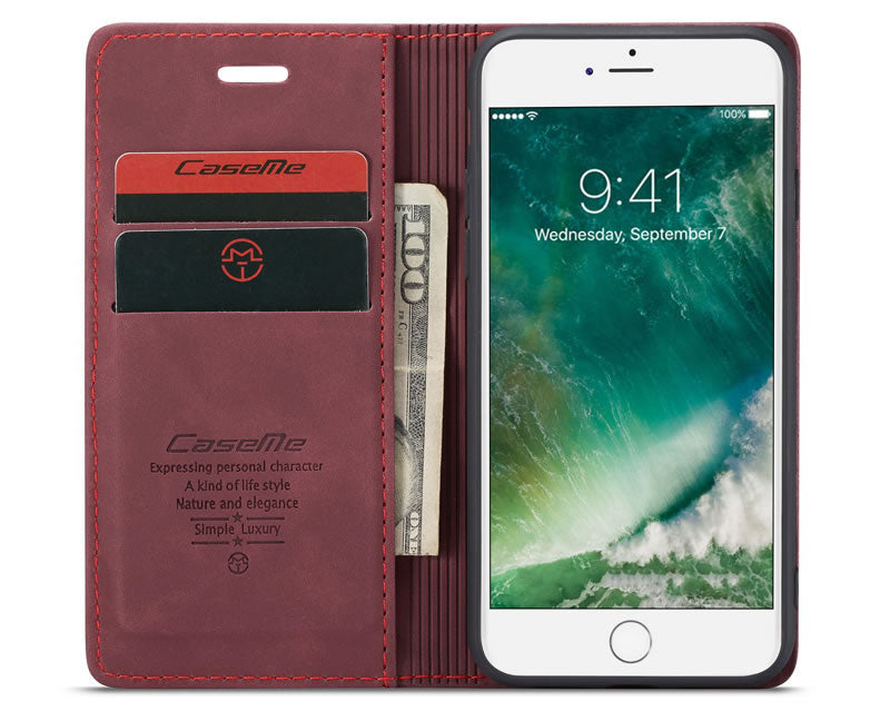 CaseMe Flip Wallet For Your iPhone SE