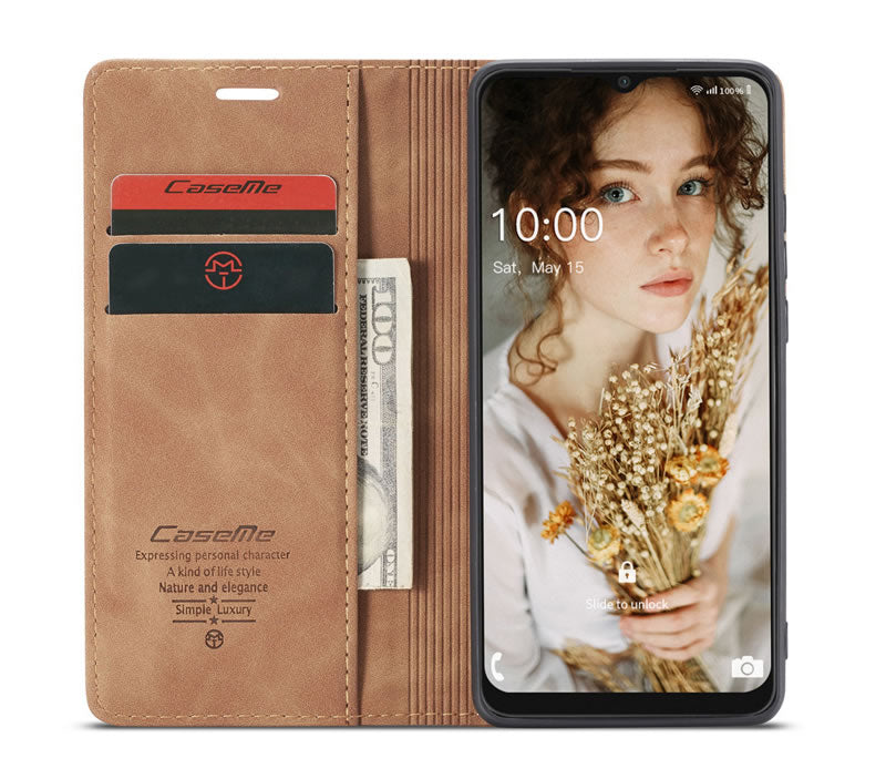 CaseMe Samsung A22 5G Flip Wallet Case