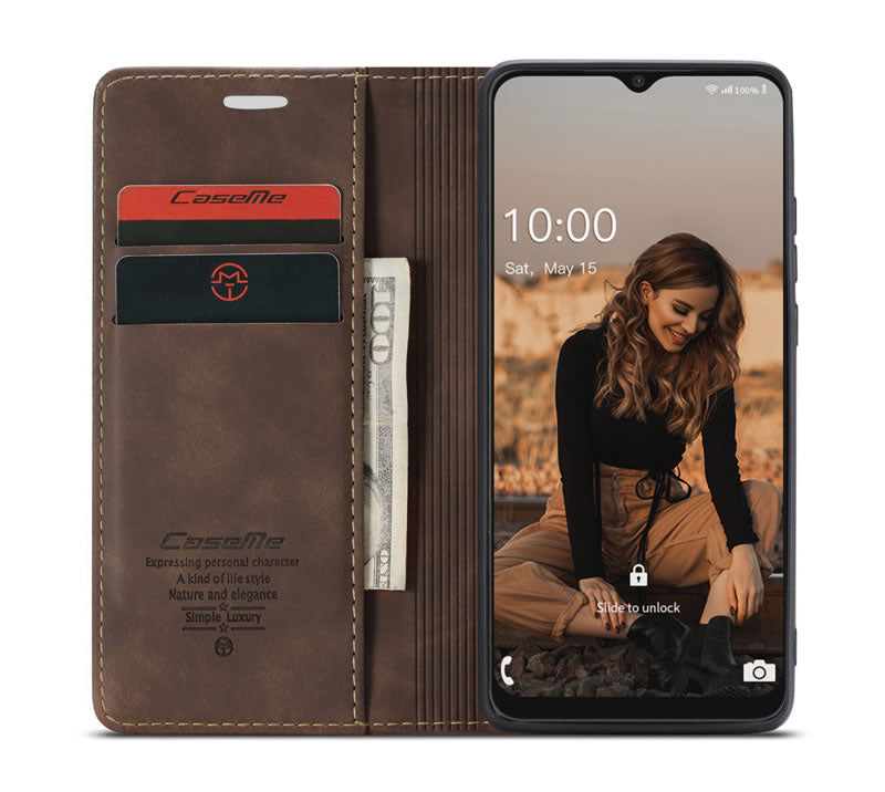 CaseMe Samsung A22 5G Flip Wallet Case