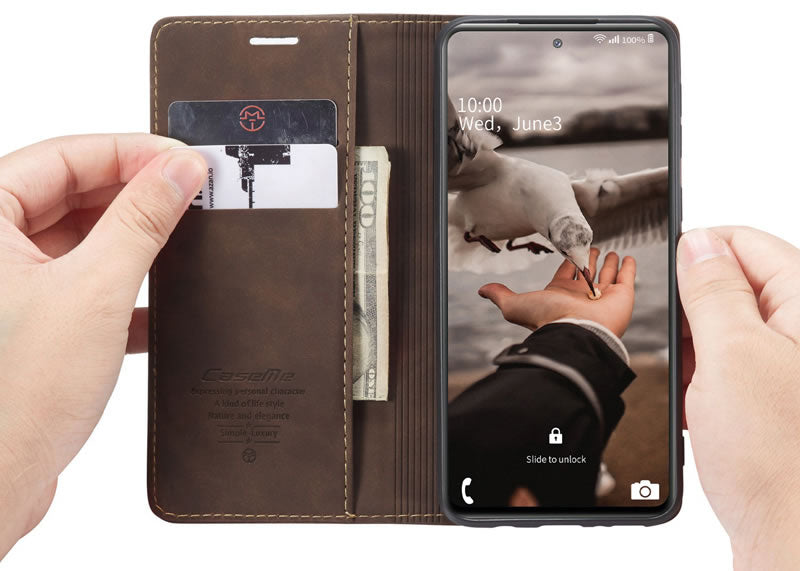 CaseMe Samsung S20 FE Flip Wallet Case