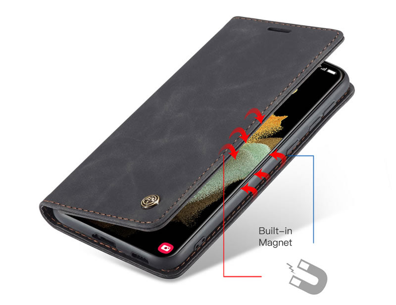 CaseMe Samsung S21 Ultra Flip Wallet Case