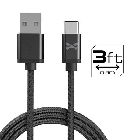 Ghostek Type C Fast Charging Braided Cable 1m