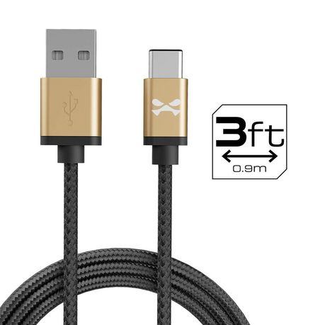 Ghostek Type C Fast Charging Braided Cable 1m