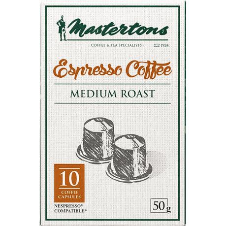 Mastertons Medium Roast Espresso Capsules - Quikstix