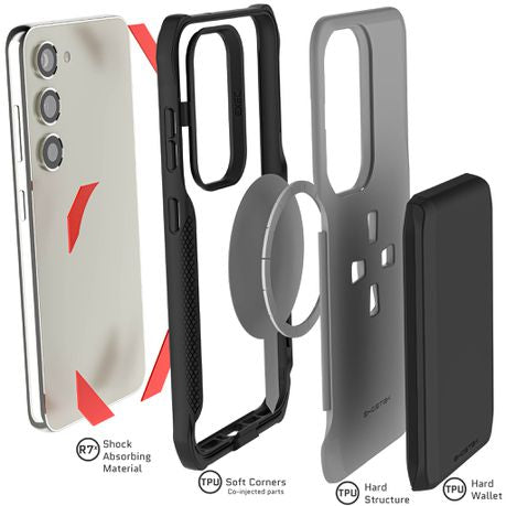 Ghostek Executive Wallet Case for Samsung S23